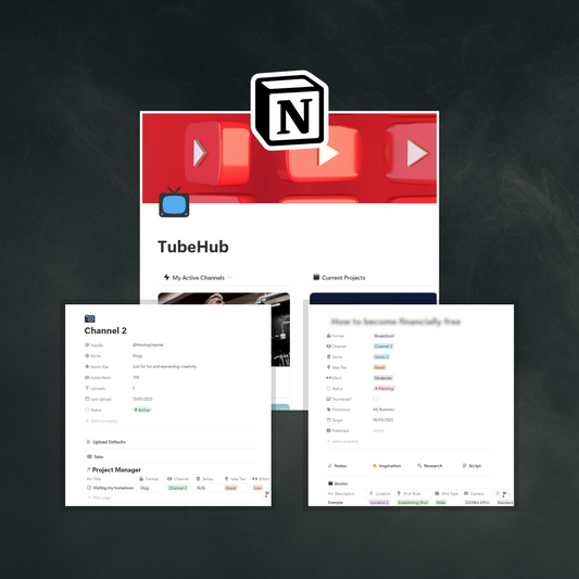 TubeHub Notion Workspace